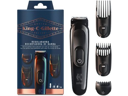 Gillette King elektrický zastrihávač brady a fúzov