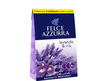 Felce Azzurra Lavanda & Iris voňavé vankúšiky 3ks
