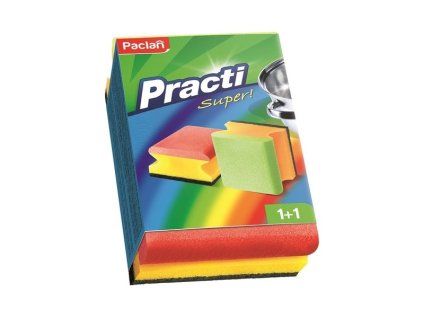Paclan kuchynská špongia Practi super - 2ks