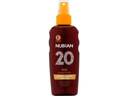 Nubian olej na opaľovanie 150ml OF20