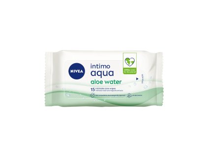 Nivea Intimo Aloe obrúsky pre intímnu hygienu 15ks