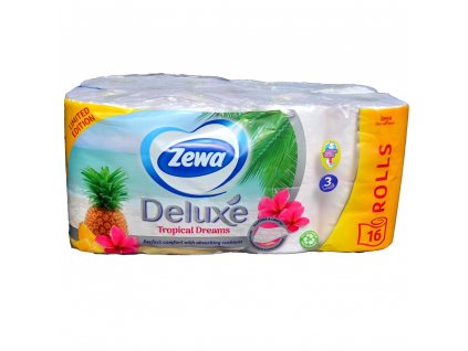 Zewa Deluxe Aquatube Tropical toaletný papier 16ks