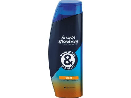 Head & Shoulders 2in1 Sport šampón a sprchový gél 360ml