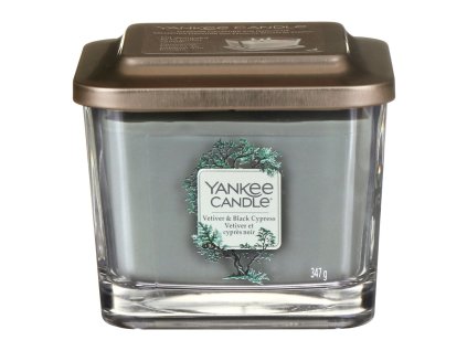 Yankee Candle Vetiver & Black Cypress vonná sviečka 96g