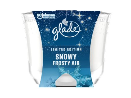 Glade Snowy Frosty sviečka 129g