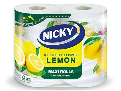 Nicky Lemon vôňavé kuchynské utierky 2ks 2vrst.