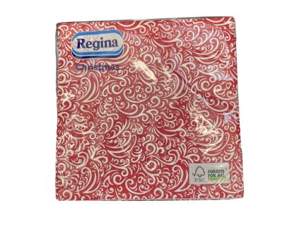 Regina Christmas červené servítky 15ks