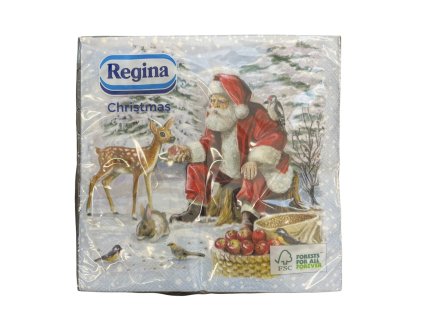 Regina Christmas Mikuláš servítky 15ks