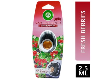Air Wick Car Fresh Berries osviežovač vzduchu do auta 2,5ml