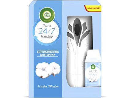 Air Wick Freshmatic Pure Soft Cotton osviežovač vzduchu + strojček