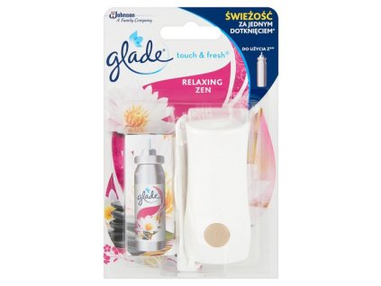 Glade Touch & Fresh Relaxing Zen strojček+náplň  10ml