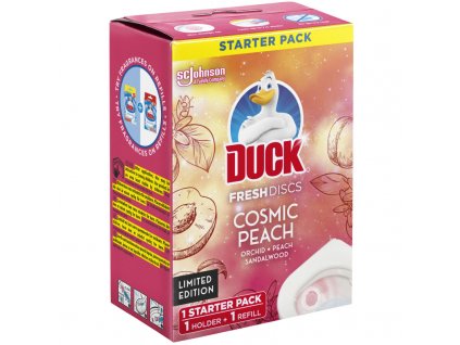 DUCK Fresh Discs WC gél náhrada 2x36ml Cosmic Peach