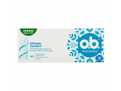 O.B.Pro Comfort Superplus Ultimate tampon 16ks