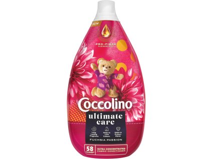 Coccolino Fuchsia passion ultrakoncentrát aviváž 58 praní 870ml