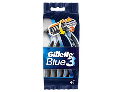 Gillette Blue3 holiaci strojček 4ks
