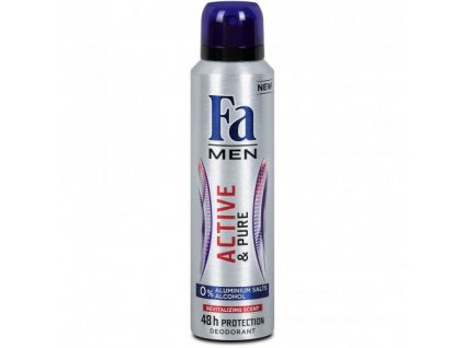 Fa Men Active & Pure deodorant 150ml