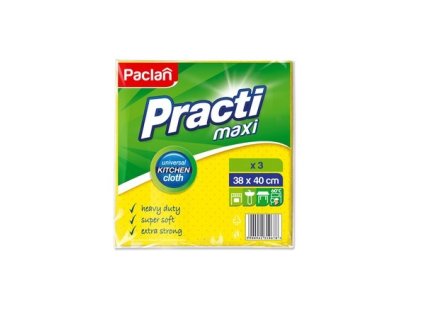 Paclan Super Soft Maxi utierky pre domáce použitie 3ks 38x40cm