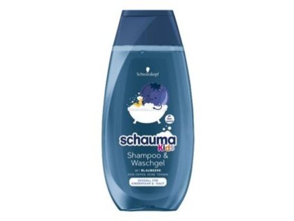 schauma kids shampoo waschgel blaubeere 250ml