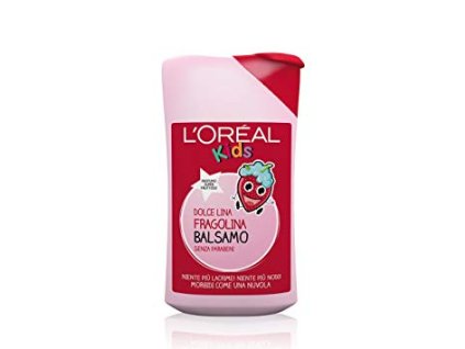 L’ORÉAL Kids detský kondicionér na vlasy s vôňou jahody 250ml