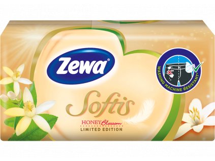 Zewa Honey Blossom Limited edition papierové hygienické vreckovky 10 x 9 ks