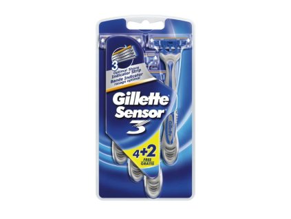 Gillette Sensor 3 (Blue) 6ks