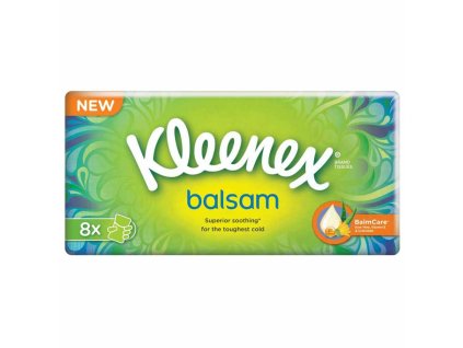 KLEENEX Balsam papierové vreckovky 8 kusov