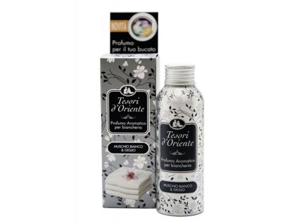 Tesori d'Oriente Muschio Bianco & Giglio koncentrovaný parfém na prádlo 100ml