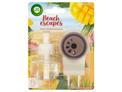 Air Wick Beach Escapes Maui Mango elektrický osviežovač + náplň 19ml