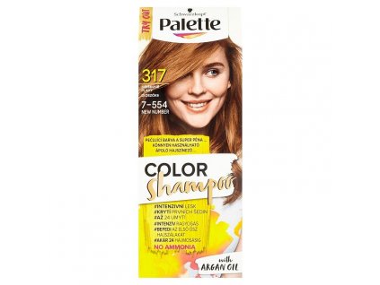 PALETTE Color Shampoo 7-554 Orieškovoplavý