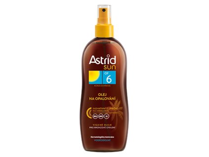 Astrid Sun olej na opaľovanie OF6 200ml