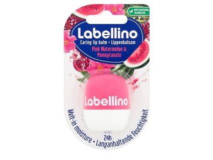 Labello Labellino Pink Watermelon & Pomegranate ošetrujúci balzam na pery 7 g