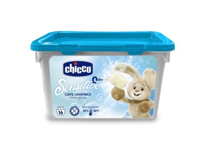 Chicco Baby 0+ Sensitive pracie kapsule 16ks