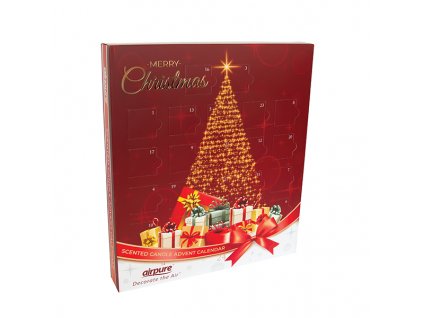 Airpure Adventný kalendár Vianočný Strom - 24 sviečok