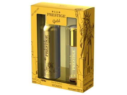 U.S. Prestige Gold Darčekový set EDP 50ml + Deo150ml