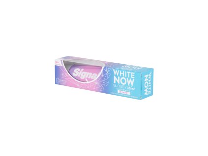 Signal White Now Glossy Shine zubná pasta s bieliacim účinkom 75ml