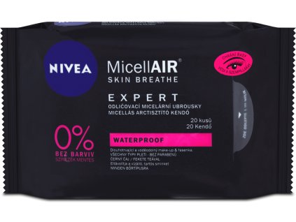 NIVEA Expert Micelárne čistiace pleťové utierky 20ks