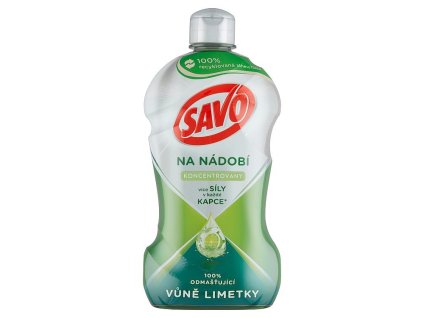 Savo Prípravok na umývanie riadu Limetka 450ml