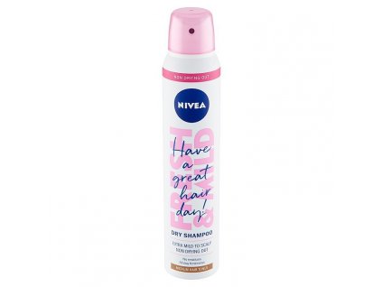 Nivea Fresh & Mild Suchý šampón pre svetlejší tón vlasov 200 ml