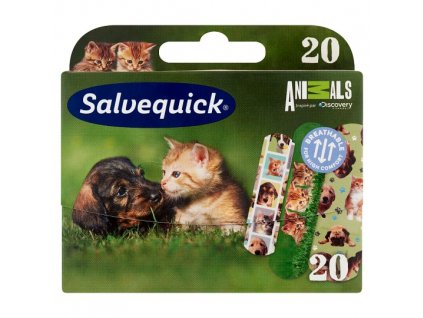 Salvequick Animals náplasť 20ks