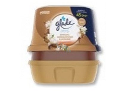 Glade Sensual Sandalwood & Jasmine vonný gél do kúpeľne 180 g