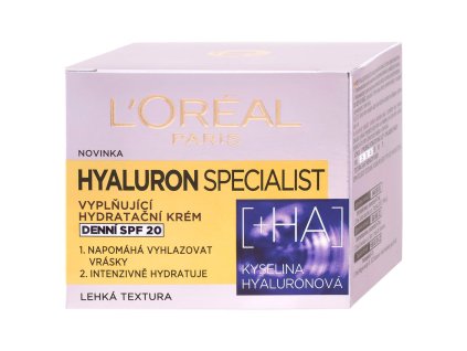 L'Oréal Paris Hyaluron Specialist SPF20 denný hydratačný krém 50ml