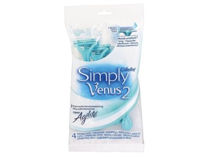 Gillette Venus 2 jednorázové žiletky 4ks