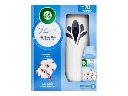 Air Wick Freshmatic Soft Cotton 250ml + strojček