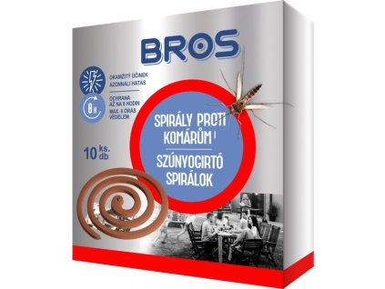 Bros špirály proti komárom 10 ks