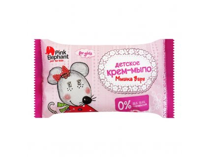 Pink Elephant detské mydlo myška Mia 90g