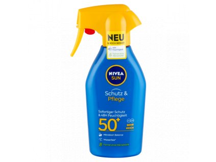 NIVEA Sun Protect & Care sprej na opaľovanie OF 50+ 300 ml