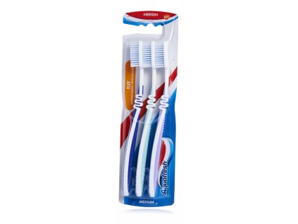 Aquafresh Flex zubná kefka medium Triopack