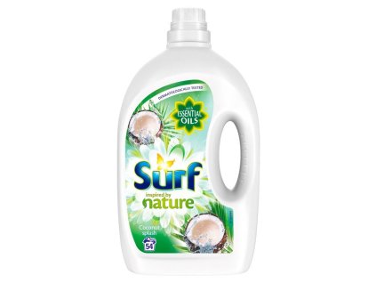 Surf Nature  Coconut Splash prací gél na farebnú bielizeň 2,7L 54PD