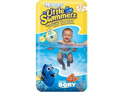 Huggies Swim Plienky do vody 2-3, 3-8kg 12ks