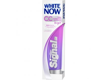 Signal White Now CC White protection + Bright zubná pasta 75ml